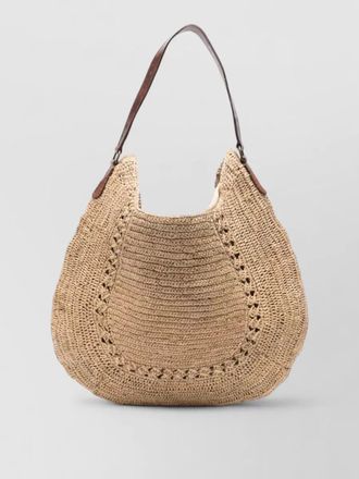 Ibeliv meva shoulder bag woven texture strap