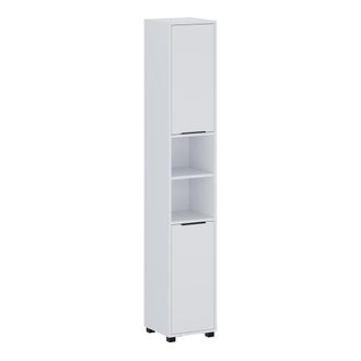 Vicco Armario De Ba&ntilde;o Alina, Blanco, 30 X 176 Cm Con 2 Puertas, Vicco