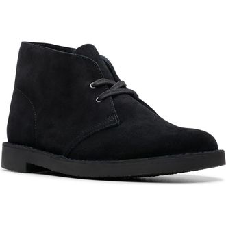 Clarks Shepton Chukka Boot in Black Suede at Nordstrom Rack, Size 9.5