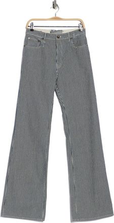 R13 Jane Flare Leg Jeans in Rinse Indigo Railroad Blue at Nordstrom Rack, Size 28