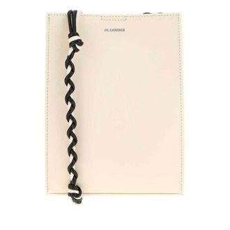 Jil Sander Ivory Leather Small Tangle Shoulder Bag 106 Borse A Tracolla