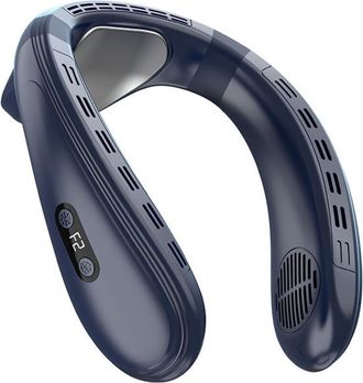 OEM Ventilador De Cuello Port&aacute;til, Aire Acondicionado De Cuello, Ventilador De Cuello Port&aacute;til, Ventilador De Refrigeraci&oacute;n Semiconductor Recargable, Vent