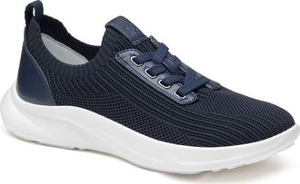 Johnston & Murphy Escape Knit Sneaker in Navy Knit at Nordstrom, Size 6.5