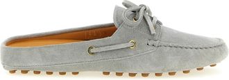 Tod's Grey Solid Loafers