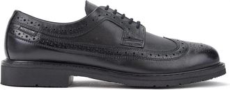 Mephisto Klassieke Herenschoen met Veters - Heren - Veterschoenen - Zwart - 47 1/2 EU - Leer - Schoenen