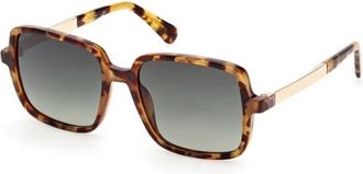 Max & Co. Mo 0164 53P Zonnebril - Dames - Zonnebrillen - Bruin - 53 MM - Accessoires