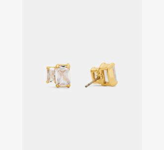 Kate Spade New York Womens Glitz Stud Earrings in Beige