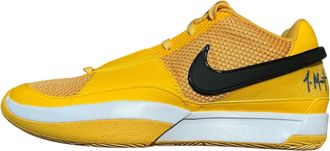 Nike Nike Mens Ja 1 Basketball Shoes, White/Black/Amarillo, 9 UK