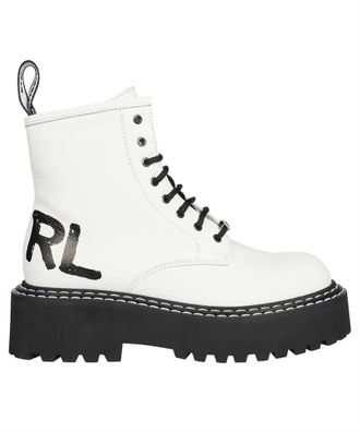Karl Lagerfeld Lace-up Ankle Boots