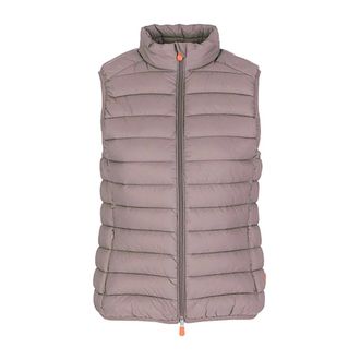 Save The Duck Charlotte Vest Withered Rose - Dames - Jassen - Grijs - Maat: S
