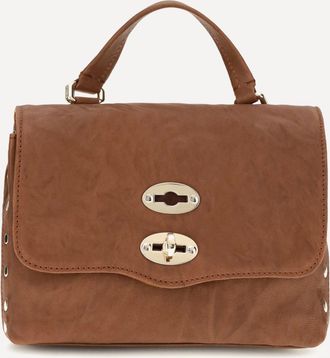 Zanellato Postina Officina suede Top Handle Bag Female UNI