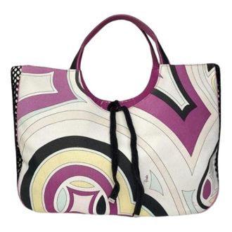 Emilio Pucci Pre-owned Tote Bag - Dames - Vintage Shopper - Paars - ONE Size - Vintage