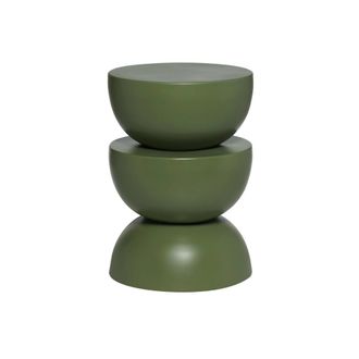 Sweeek Mesa auxiliar de metal, verde