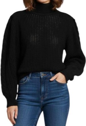 M.Patmos Gabe Turtleneck Sweater In Black