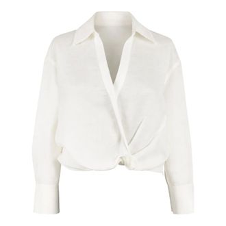 Twinset Shirts, female, Beige, Size: XS Actitude Shirt