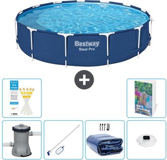 Bestway Piscina Bestway Steel Pro Redonda - 396x84 Cm - 7-piezas S305
