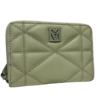 MCM Mcm Light Beige Leather Coin Purse/Coin Case (Pre-Owned)