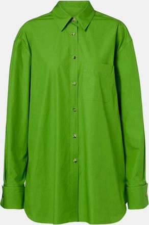 Khaite Camicia Newton in popeline di cotone