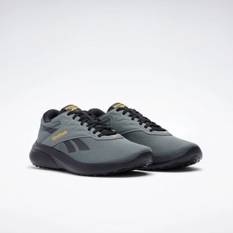 Reebok Laufschuh REEBOK REEBOK LITE 5, Herren, Gr. 48,5, schwarz fog, washed schwarz, golden haze, Synthetik, Textil, Schuhe Laufschuh