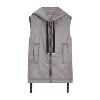 Max Mara Vests, female, Gray, Size: XS Vest