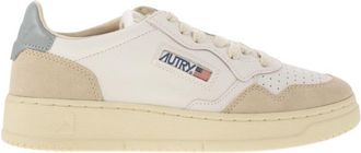 Autry Medalist Low - Leather And Suede Sneakers