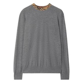 Burberry Maglioni Grigio-Uomo