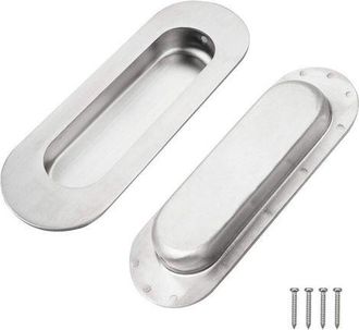 OEM Manilla Empotrada De 2 Piezas Para Puertas Correderas, Manilla Tipo Concha, Tirador Empotrado Para Puertas Correderas, Manilla Empotrada Duradera De A