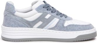 Hogan Sneakers met Memory Foam - Dames - Sneakers - Wit - 36 EU - Denim - Schoenen