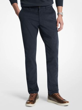 Michael Kors Slim-Fit Cotton Blend Corduroy Pants