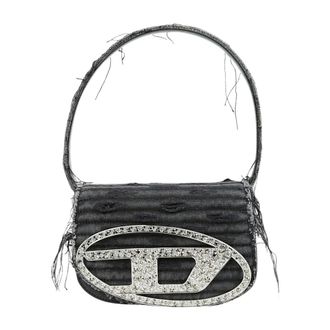 Diesel Bolso de hombro 1DR-Iconic - Bags - Mujer - Negro - ONE SIZE