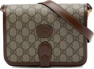 Gucci Pre-owned Gucci Mini GG Supreme Interlocking G Crossbody Ladies 9XEUTMWEJWJ05H7C