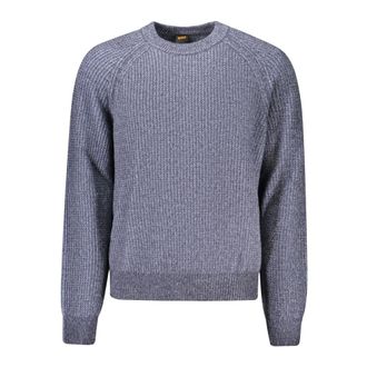 HUGO BOSS Kepler Sweater - Heren - Truien - Blauw - Maat: XL Wol