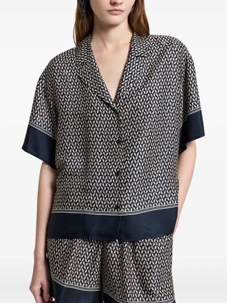 PESERICO Womens Patterned Top Ss26 W