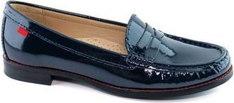 Marc Joseph New York East Village Patent Leather Penny Loafer in Navy Patent at Nordstrom, Size 10.5
