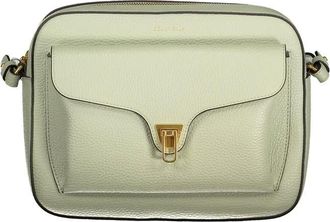 Coccinelle Tassen, Dames, Groen, ONE Size, Verde Pelle Schoudertas