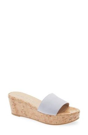 Stuart Weitzman Wedge Sandal in Cloud at Nordstrom Rack, Size 9.5