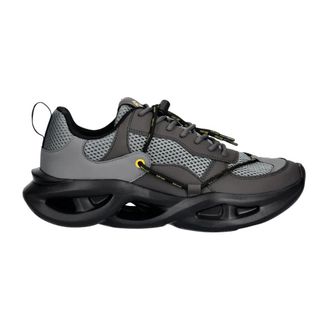 Just Cavalli Schoenen, Heren, Grijs, 40 EU, Mesh Veterschoenen