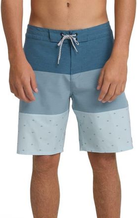 Billabong Tribong LT Board Shorts in Blue Fog at Nordstrom, Size 32