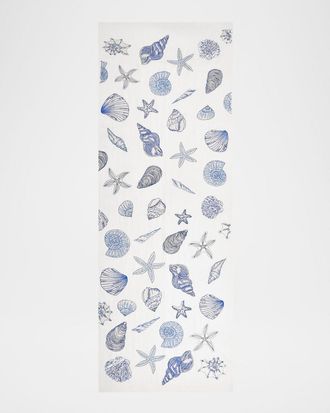 Janavi India Sea Shell Merino Wool Scarf