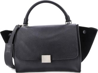 Celine Trapeze Bag Leather Small satchel - Zwart