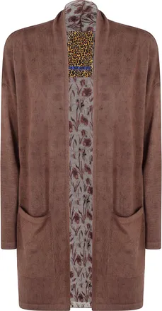 In Bed With You Jacket Reversible Shawl Zb53 268 Floral Print