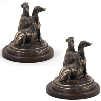 OEM Whippet, Galgo Ingl&eacute;s: Estatuilla De Perro, Figura De Oficina, Trofeo Para Una Exposici&oacute;n De Perros De Art-dog
