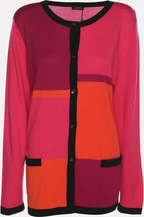Basler Colorblock Stretch Knit Sweater