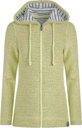 Weird Fish Dames/Dames Chicoa Macaroni Full Zip Hoodie (Selderij)