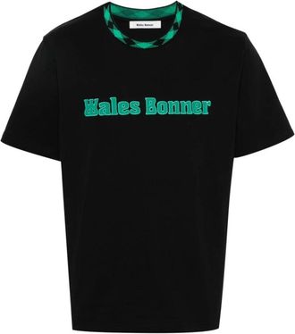 Wales Bonner T-Shirts - Heren - T-shirts - Zwart - M - Katoen - Tops