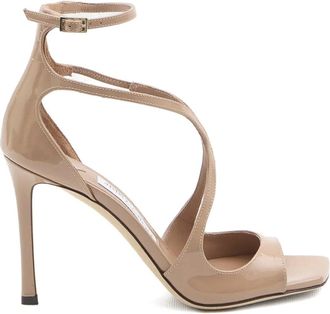 Jimmy Choo London Azia 95 Patent Leather Ballet Pinkballet