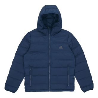 adidas protection against cold Stay Warm hooded down Jacket Navy Blue CZ2311
