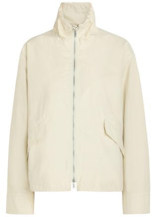 STUDIO NICHOLSON Anorak High-neck Cotton Jacket - Beige - 6 (UK6 / XS)