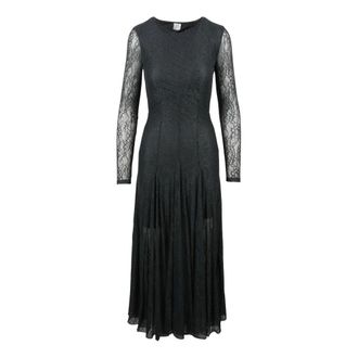 Marella Dames, Jurken, Grijs, Maat: XL Polyamide