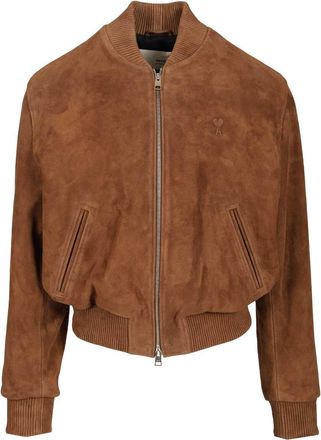 Ami Goat Suede Jacket